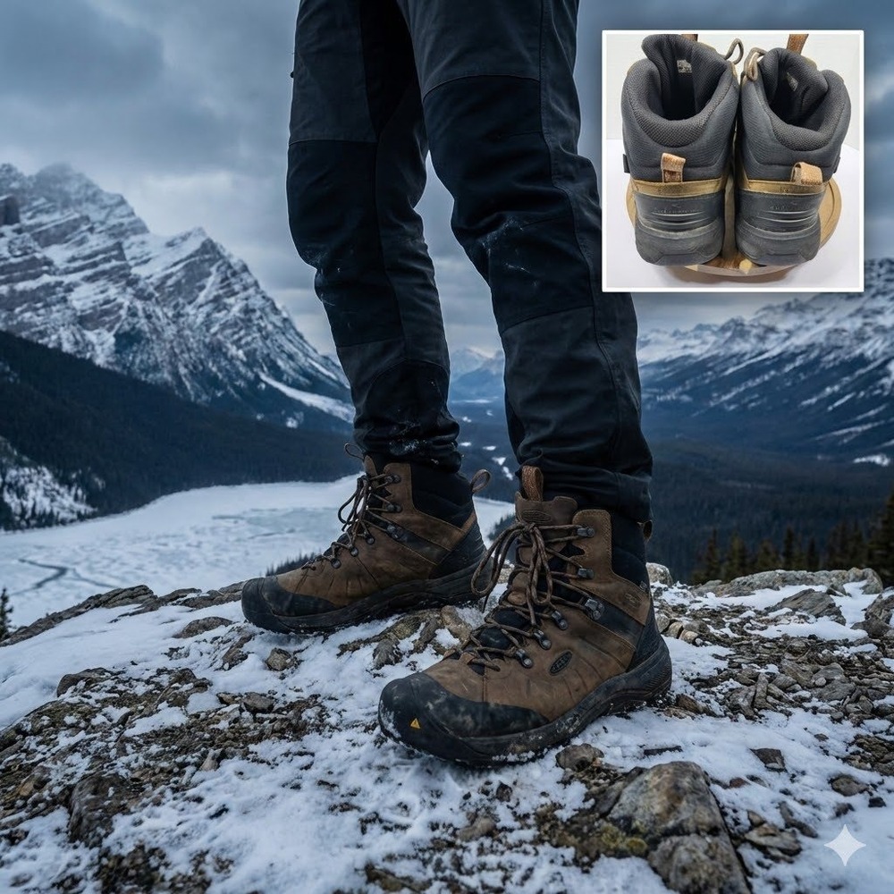 Keen Revel IV Mid Polar Boot Men 11.5 Waterproof Insulated Winter Hiking 1024136